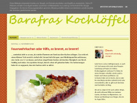 barafras-kochloeffel.blogspot.com Webseite Vorschau