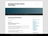 juedische-sammlungen.de Webseite Vorschau