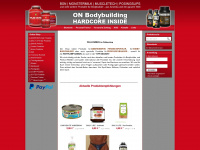 onbodybuilding.de Webseite Vorschau