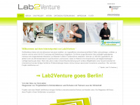 lab2venture.de Webseite Vorschau