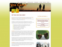 voxcanis.de Webseite Vorschau