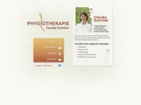 physio-schroeter.net Webseite Vorschau