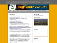 stop-greenwashing.blogspot.com Webseite Vorschau