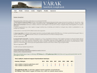 varlap.hu Webseite Vorschau