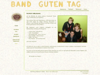 band-guten-tag.de Webseite Vorschau