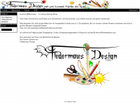fledermaus-design-shop.de Webseite Vorschau