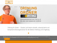 ordnung-fuer-ordner.de Webseite Vorschau
