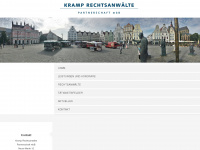 kramp.de Webseite Vorschau