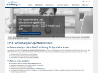 online-academy.ch Webseite Vorschau