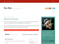 kau-boys.com Webseite Vorschau