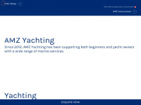 amz-yachting.com Webseite Vorschau
