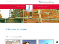 innoplan-sbhi.ch Webseite Vorschau