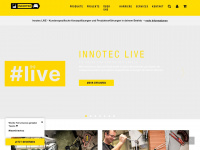 innotec.at Webseite Vorschau