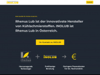 inolub.at Webseite Vorschau