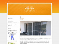 insectech.ch Webseite Vorschau