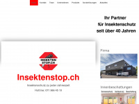 insektenstop.ch Webseite Vorschau