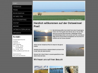 insel-poel-ferien.de Webseite Vorschau