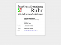 insolvenzberatung-ruhr.de Webseite Vorschau