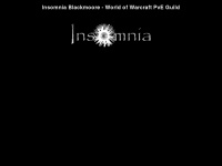 insomnia-blackmoore.de Webseite Vorschau