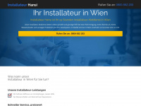 installateur-hansi.at Webseite Vorschau