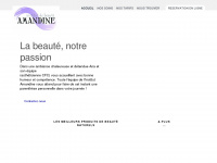 institut-amandine.ch Webseite Vorschau