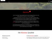 kinnius.de Webseite Vorschau