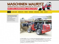 maschinen-mauritz.at Webseite Vorschau