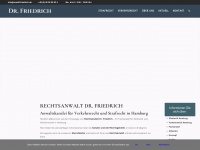 anwalt-friedrich.de Webseite Vorschau