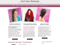 hairx.de Webseite Vorschau