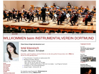 instrumentalverein-dortmund.de Webseite Vorschau