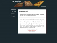 intarsien-binder.de Webseite Vorschau