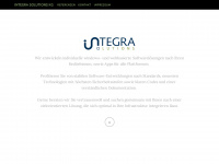 integra-solutions.de Webseite Vorschau