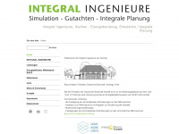 integral-ingenieure.de Webseite Vorschau