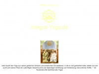 integral-yoga.de Webseite Vorschau