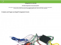 integrated-circuits.de Webseite Vorschau
