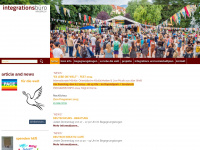 integrationsbuero.at Webseite Vorschau