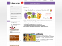 integrationsstelle-ooe.at Webseite Vorschau