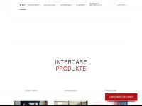 intercare.at Webseite Vorschau
