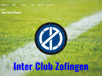 interclubzofingen.ch Webseite Vorschau