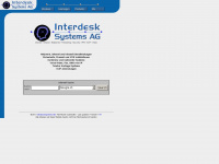interdesk.ch Webseite Vorschau