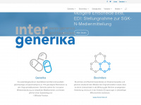 intergenerika.ch Webseite Vorschau