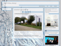 interimblau-design.de Webseite Vorschau