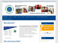 interkulturellesforum.ch Webseite Vorschau