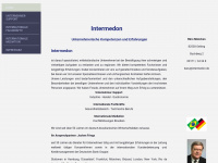 intermedon.de Webseite Vorschau