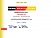 internet-kaufhaus-schwerin.de Webseite Vorschau