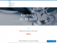 internist-dr-block.de Webseite Vorschau
