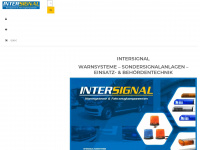 intersignal.at Webseite Vorschau