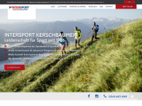 intersport-kerschbaumer.at Webseite Vorschau
