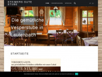 steimers-gute-stube.de Webseite Vorschau