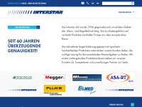 interstar.ch Webseite Vorschau